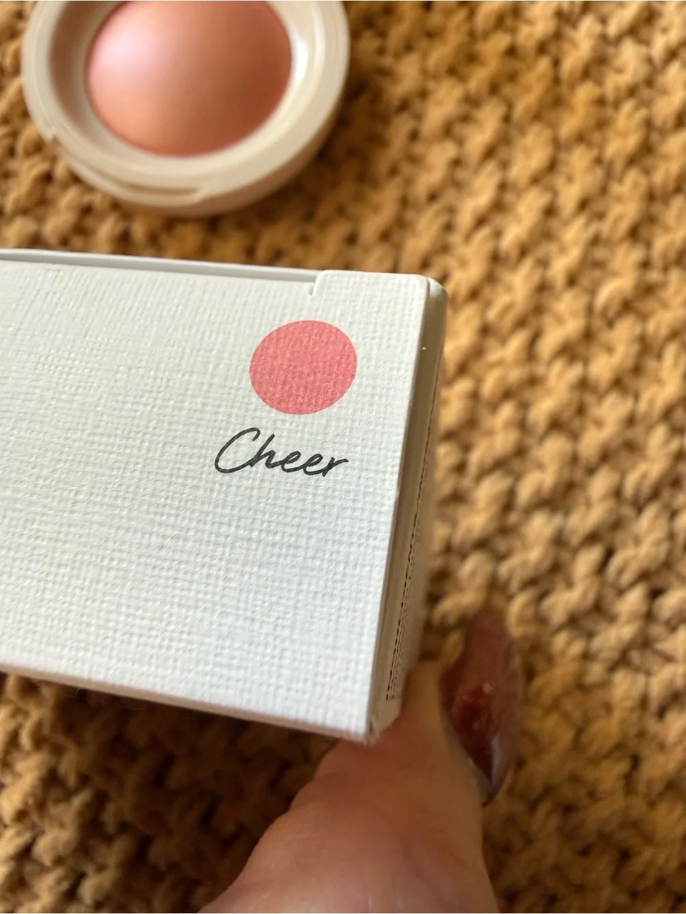 Rare Beauty Soft Pinch Baked Blush — Peach-Pink Cheer